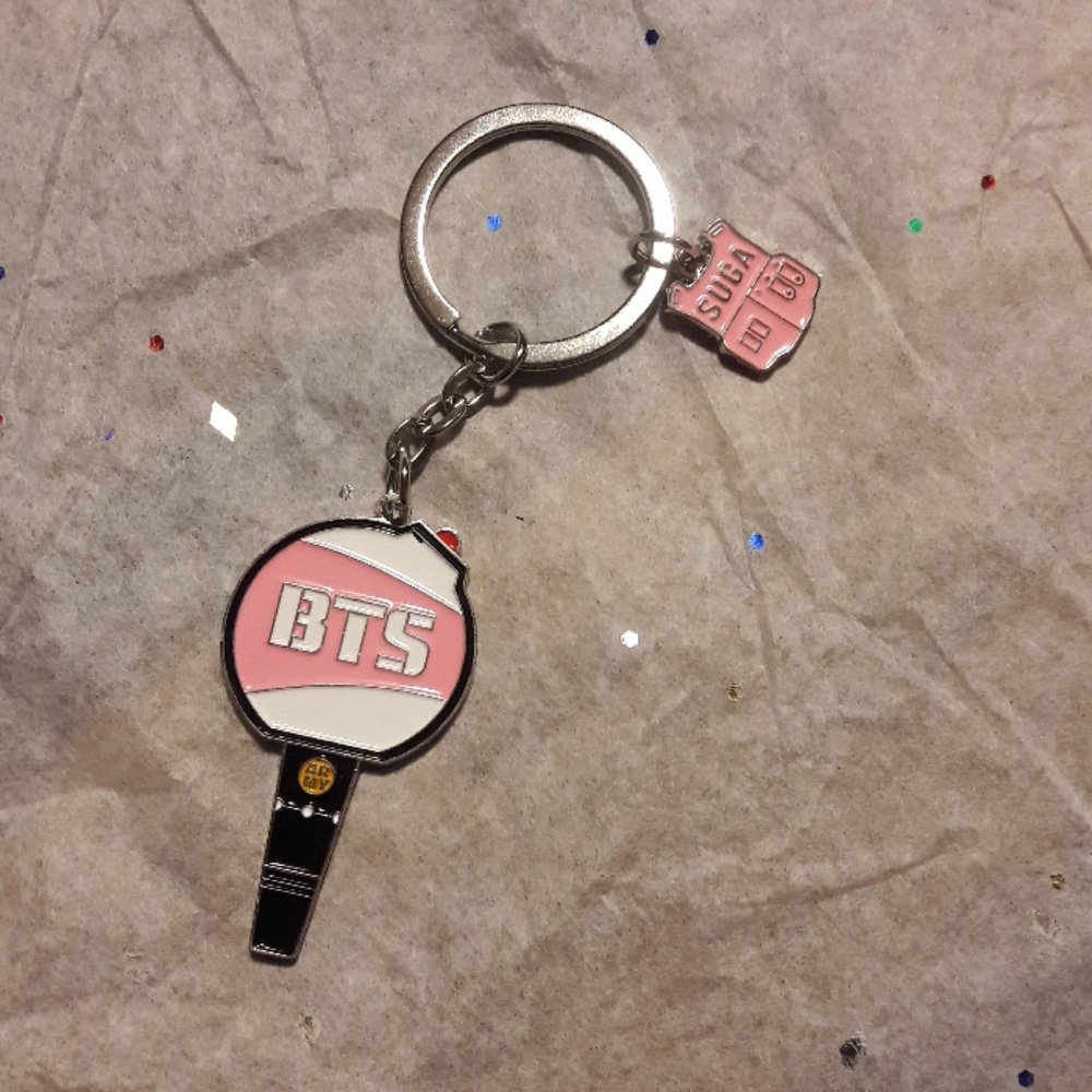 Kpop BTS Suga Keychain